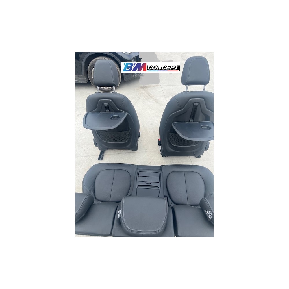 intérieur BMW Active Tourer F45 en cuir Noir